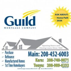 Guild Mortgage - Fruitland Office: Window Signage