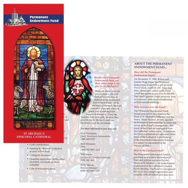 St. Michael's Episcopal Cathedral's Endowment Fund Brochure