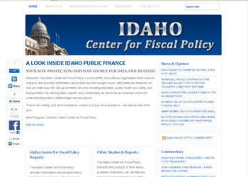 Idaho CFP - Website Design
